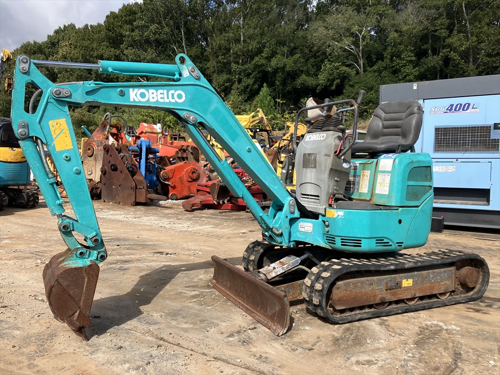 中古ミニ油圧ショベル(ミニユンボ・ミニバックホー) コベルコ建機 SK10SR-3(2015年式・1,682時間)|兵庫・三木 WORLDing